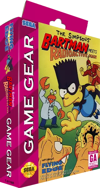 jeu Simpsons, The - Bartman Meets Radioactive Man